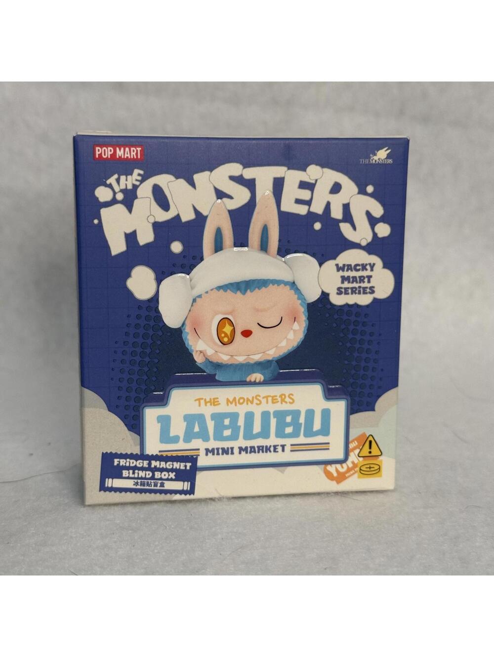 POP MART The Monsters Labubu Mini Market Fridge Magnet Blind Box